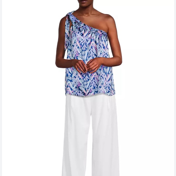 Lilly Pulitzer Tops - NWT Lilly Pulitzer Bexler One Shoulder Top